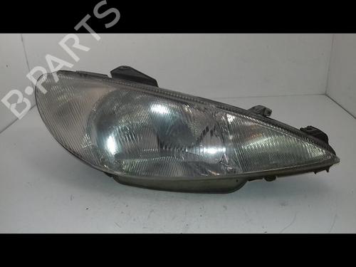 Used Right headlight PEUGEOT 206 Hatchback (2A/C) 2.0 HDI 90 (90 hp) 29226214
