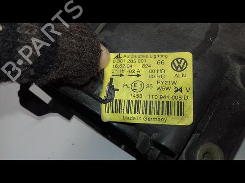 Left headlight VW TOURAN (1T1, 1T2) 1.9 TDI | BP16707811C28 