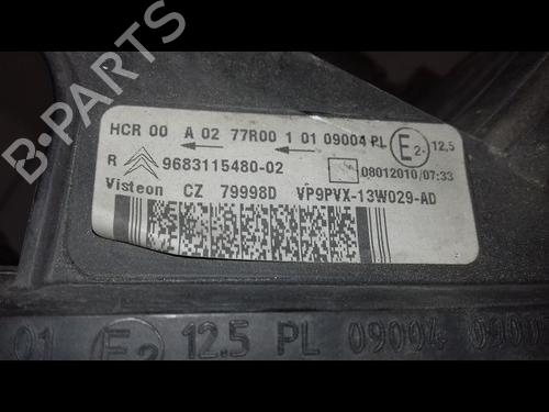 Right headlight CITROËN C3 II (SC_) 1.6 HDi 90 | BP29216823C29 