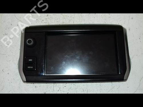 Used Display monitor PEUGEOT 208 I (CA_, CC_) 1.5 BlueHDI 100 (102 hp) 30949617