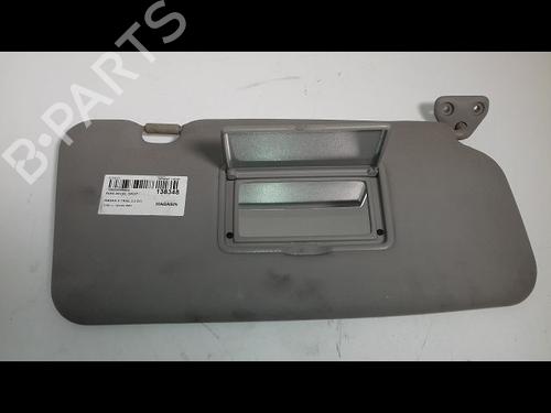 Right sun visor NISSAN X-TRAIL I (T30) 2.2 dCi | BP16047579I2