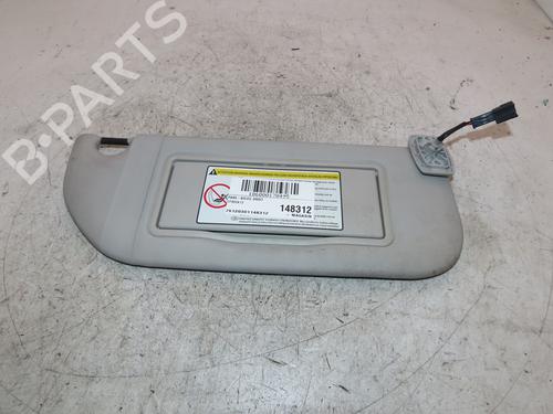 Højre solskærm Højre solskærm CITROËN C3 I (FC_, FN_) 1.6 16V HDi (109 hp) 33808488 33808488