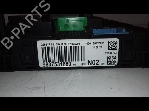Engine control unit (ECU) PEUGEOT 208 I (CA_, CC_) 1.2 VTI 82 | BP18968245M57 