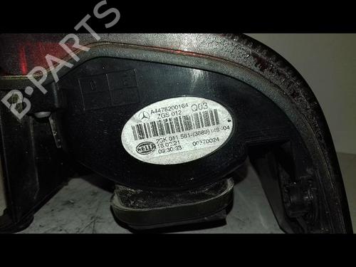 Used Right taillight Right taillight MERCEDES-BENZ VITO Tourer (W447) 116 CDI / 116 BlueTEC (447.701, 447.703, 447.705) (163 hp) 40204747 40204747