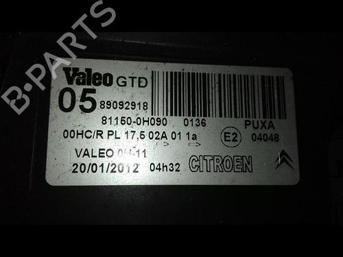 Used Left headlight Left headlight CITROËN C1 (PM_, PN_) 1.0 (68 hp) 36543151 36543151
