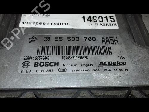 Engine control unit (ECU) CHEVROLET AVEO Hatchback (T300) 1.3 D | BP36758347M57 - Image 3