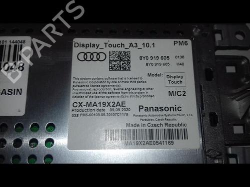 Display monitor AUDI A3 Sportback (8YA, 8YF) 35 TDI | BP29224248C48 