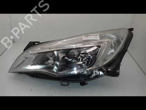 Used Left headlight OPEL ASTRA J (P10) 1.7 CDTI (68) (125 hp) 29226303