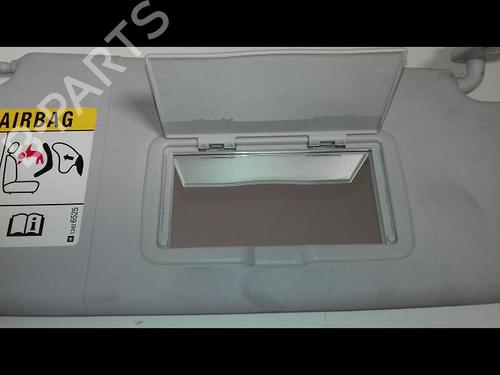 Used Right sun visor OPEL CORSA E (X15) 1.4 Turbo (08, 68) (101 hp) 14955115