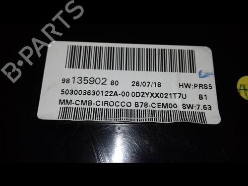 Used Instrument cluster Instrument cluster 38297991 38297991