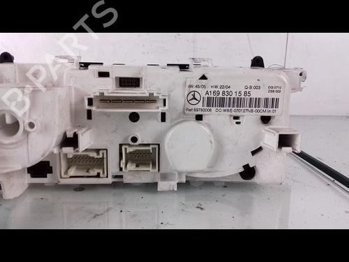 Used Climate control Climate control MERCEDES-BENZ A-CLASS (W169) A 180 CDI (169.007, 169.307) (109 hp) 8969663 8969663
