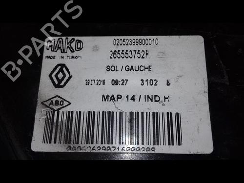 Used Left taillight RENAULT CLIO IV (BH_) 1.2 16V (73 hp) 30950302