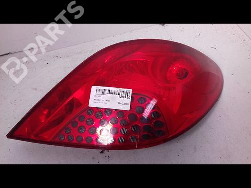 Used Right taillight PEUGEOT 207 (WA_, WC_) 1.6 HDi (90 hp) 8974256