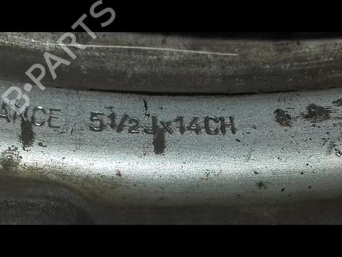 Felg DACIA LOGAN (LS_) 1.6 (LS0B, LS0D, LS0F, LS0H) (87 hp) 12174031