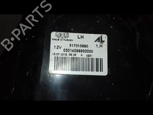 Used Left taillight Left taillight FIAT PUNTO (199_) 1.3 D Multijet (75 hp) 34456479 34456479