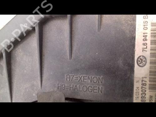 Used Left headlight VW TOUAREG (7LA, 7L6, 7L7) 2.5 R5 TDI (174 hp) 21522916