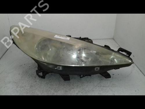 Used Left headlight Left headlight PEUGEOT 207 (WA_, WC_) 1.4 HDi (68 hp) 33727244 33727244