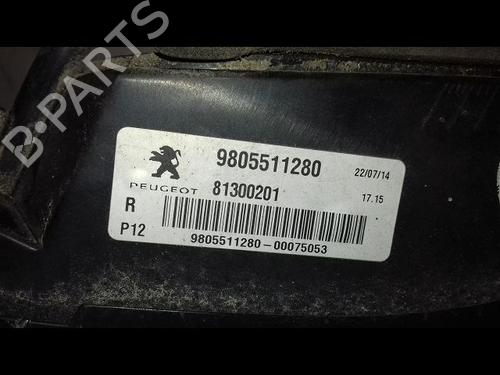 Used Right tailgate light PEUGEOT 3008 I MPV (0U_) 1.6 HDi (109 hp) 29226349