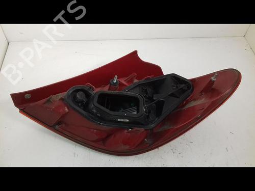 Used Left taillight PEUGEOT 207 (WA_, WC_) 1.4 HDi (68 hp) 18709980