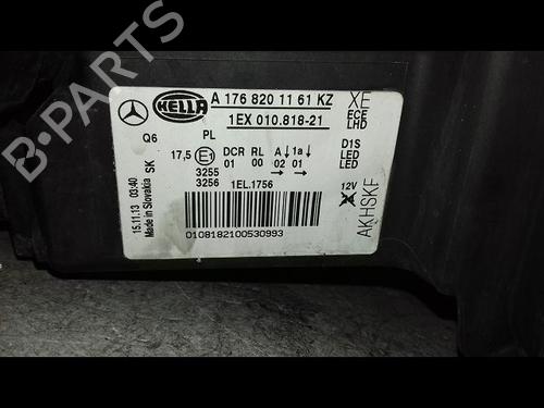 Used Left headlight Left headlight MERCEDES-BENZ A-CLASS (W176) A 200 CDI (176.001) (136 hp) 34357381 34357381