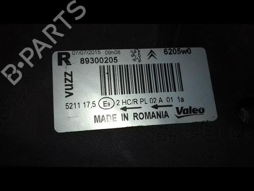 Right headlight CITROËN XSARA PICASSO (N68) 1.8 16V | BP30950107C29 