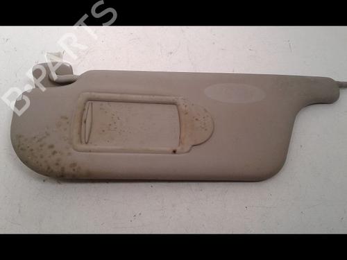 Used Left sun visor RENAULT CLIO III (BR0/1, CR0/1) 1.2 16V (BR02, BR0J, BR11, CR02, CR0J, CR11) (75 hp) 15200543