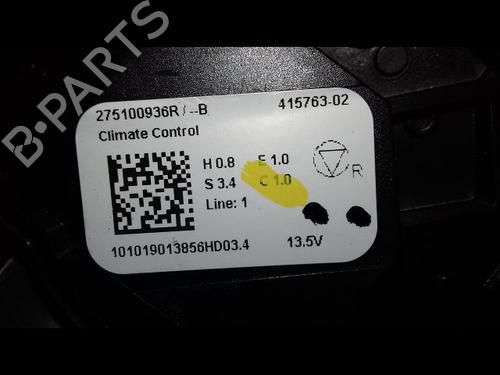 Climate control RENAULT CLIO V (B7_) 1.3 TCe 130 (B7MF) | BP11499783I5 