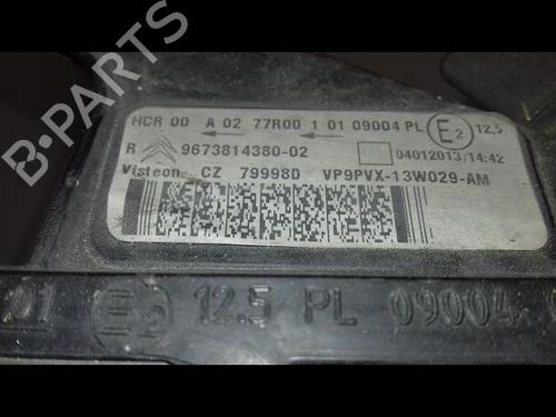 Right headlight CITROËN C3 II (SC_) 1.4 HDi 70 (SC8HZC, SC8HR0, SC8HP4) | BP21672414C29 