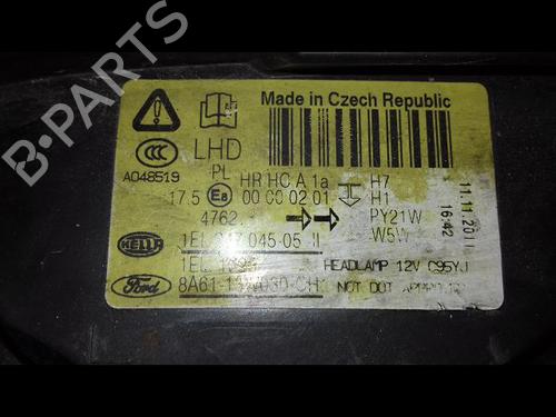 Left headlight FORD FIESTA VI (CB1, CCN) 1.4 TDCi | BP30501731C28 