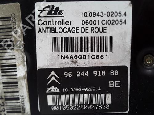 Used ABS pump ABS pump CITROËN XANTIA Break (X1_, X2_) 2.0 Turbo (147 hp) 9000224 9000224