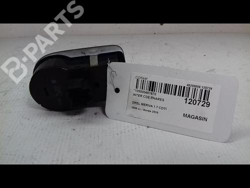 Headlight switch OPEL MERIVA B MPV (S10) 1.7 CDTI (75) | BP8998117I24 