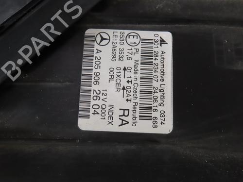 Used Left front fog light MERCEDES-BENZ C-CLASS (W205) C 200 d (205.007) (136 hp) 30954460