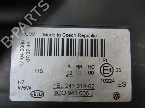 Højre forlygte VW PASSAT B6 (3C2) 1.9 TDI (105 hp) 27489063