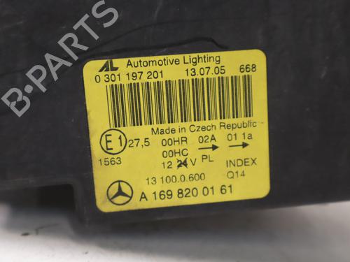 Used Left headlight Left headlight MERCEDES-BENZ A-CLASS (W169) A 180 CDI (169.007, 169.307) (109 hp) 33278788 33278788