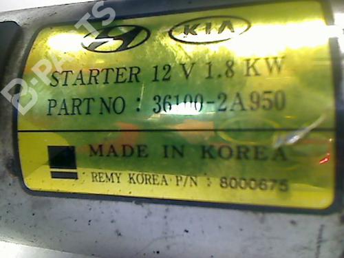 Starter KIA SPORTAGE III (SL) 1.7 CRDi | BP8980519M8 