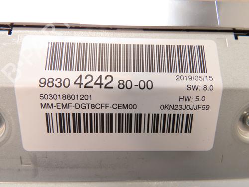 display-monitor-peugeot-5008-ii-mc_-mj_-mr_-m4_-2016-28067927 main image