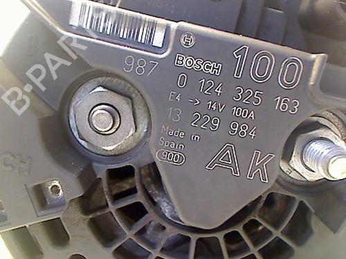 Used Alternator Alternator OPEL MERIVA A MPV (X03) 1.6 (E75) (105 hp) 8980651 8980651