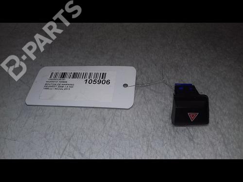 Used Warning switch PEUGEOT 2008 I (CU_) 1.6 HDi (114 hp) 8984754