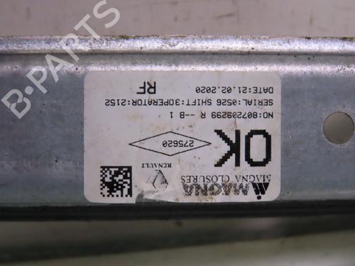 Used Front right window mechanism DACIA SANDERO II 1.0 SCe 75 (B8JC, B8JD, B8NC) (73 hp) 30952964