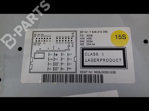 Radio SEAT IBIZA IV (6J5, 6P1) 1.9 TDI | BP8978803E6 