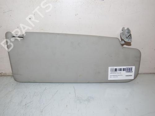 Used Left sun visor VW POLO V (6R1, 6C1) 1.0 (60 hp) 25299952