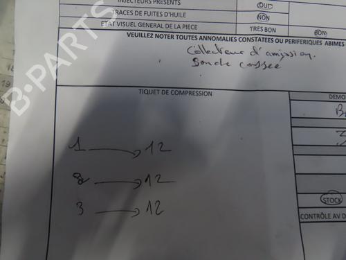 Motor für RENAULT CLIO IV (BH_) 0.9 TCe 90 (BHNF, BHMA, BHMH, BHJK, BHJR) (90 hp) 31155194