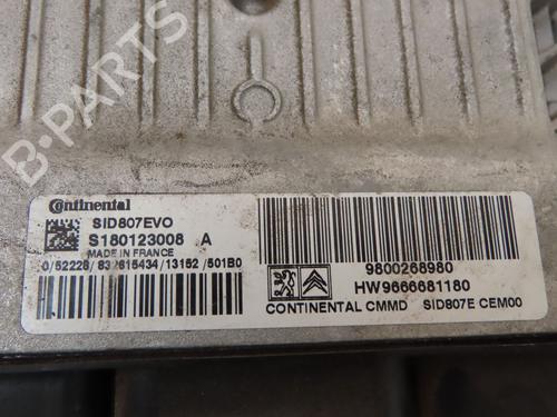 Used Engine control unit (ECU) CITROËN DS3 (SA_) 1.6 HDi 115 (114 hp) 29551359