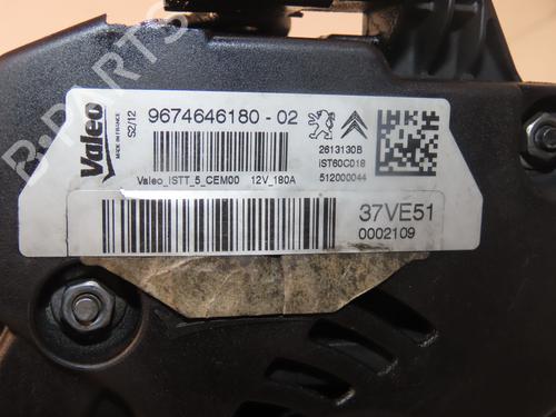 Generator CITROËN C3 II (SC_) 1.4 HDi 70 (SC8HZC, SC8HR0, SC8HP4) (68 hp) 32354282