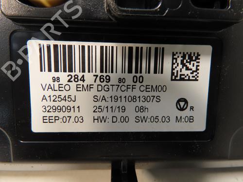 Used Display monitor PEUGEOT 308 II (LB_, LP_, LW_, LH_, L3_) 1.2 THP 110 (110 hp) 30952186