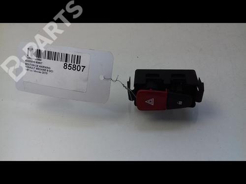 Used Warning switch RENAULT MEGANE III Grandtour (KZ0/1) 1.5 dCi (KZ09, KZ0D, KZ1G, KZ29, KZ14, KZ1W, KZ10, KZ1F,... (110 hp) 8978763