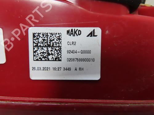 Used Right tailgate light HYUNDAI i20 III (BC3, BI3) 1.2 (84 hp) 26197318