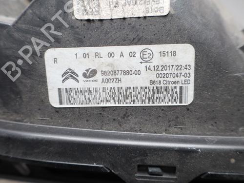 Used Right daytime light Right daytime light CITROËN C3 III (SX) 1.6 BlueHDi 75 (75 hp) 40438605 40438605