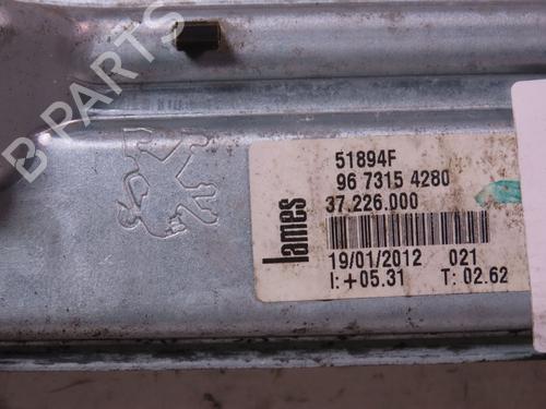 Rear left window mechanism PEUGEOT 208 I (CA_, CC_) 1.6 HDi | BP20243647C24 