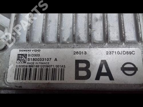 Engine control unit (ECU) NISSAN QASHQAI / QASHQAI +2 I (J10, NJ10, JJ10E) 1.5 dCi | BP10396607M57 